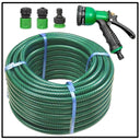 Garden Hose Pipe + SPRAY Gun Set