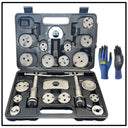 22pc Universal Disc Piston Caliper Brake Tool Kit Set