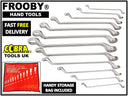 RING SPANNER WRENCH SET 12PC 6 - 32mm