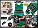 Deep Impact Socket Set 1/2 Inch Drive 20Pcs Metric 8-32mm