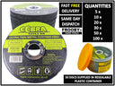 115mm 4.5" THIN METAL CUTTING BLADE DISCS