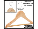 WOODEN COAT HANGERS