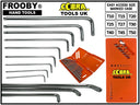 9PC Offset Long Hollow End Torx Key Set