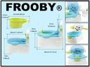 2 in 1 Kids Baby Toddler Training Toilet Seat Potty