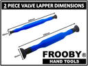 Abro Valve Grinding Paste Tin Fine & Coarse Grade + 2 Lapping Sticks