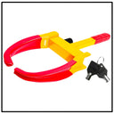 Wheel Clamp Heavy Duty Anti-Theft Lock 2 Keys
